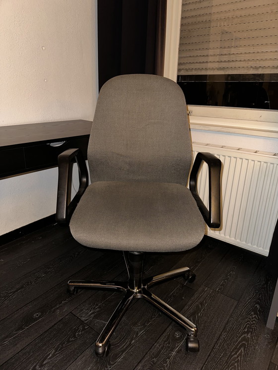 Image 1 of Sedia da ufficio Comforto cromata vintage anni '80