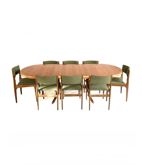 Image 1 of Vintage extendable teak dining table, Denmark 1960s