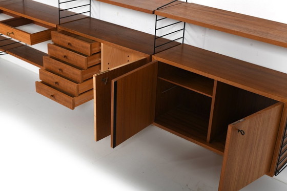 Image 1 of Shelf System by Kajsa & Nils Nisse Strinning for String AB 1950s