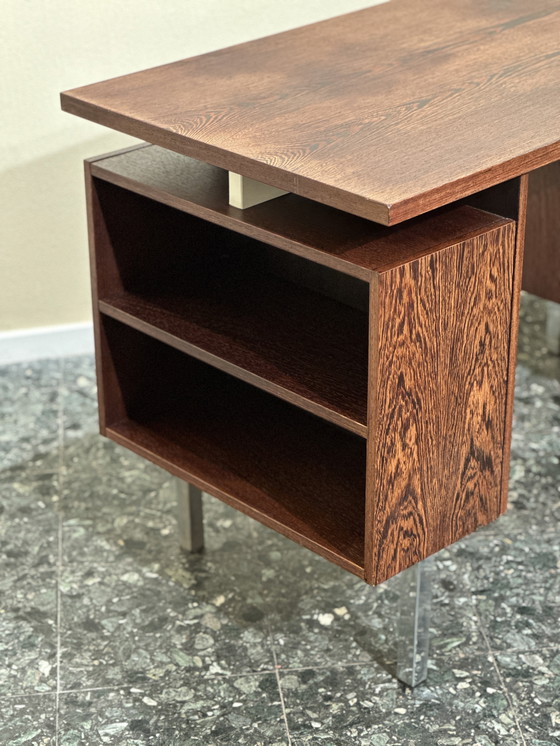 Image 1 of Vintage Midcentury Rosewood Desk