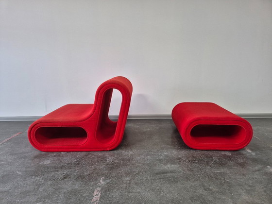 Image 1 of "Other One Lounge Chair" with ottoman by Leif Jörgensen for HAY