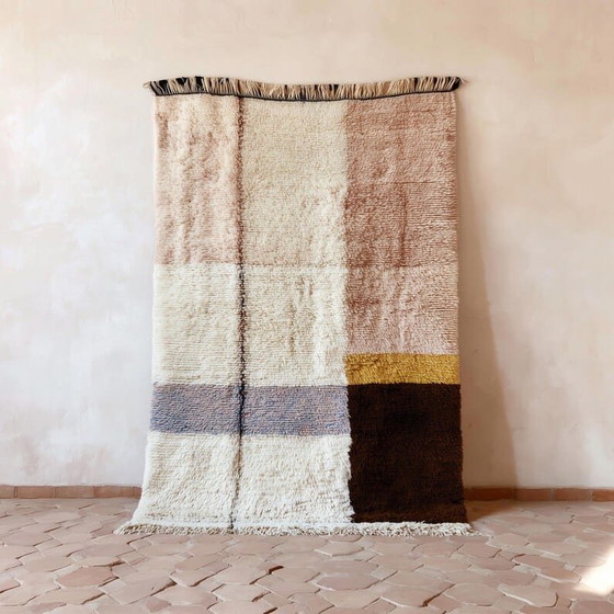 Alfombra bereber Beni Ourain hecha a mano, 2,5 x 1,5 m – Ahrend, Wool (photo 5 of 7)