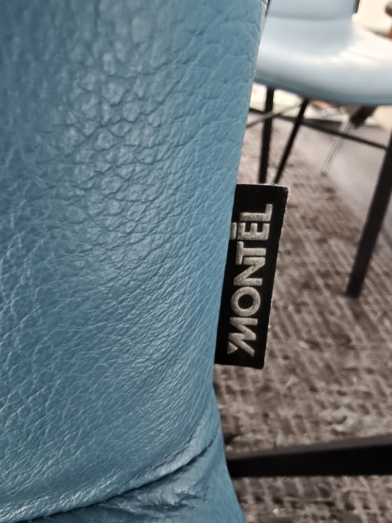 Image 1 of Montel leather dining chairs