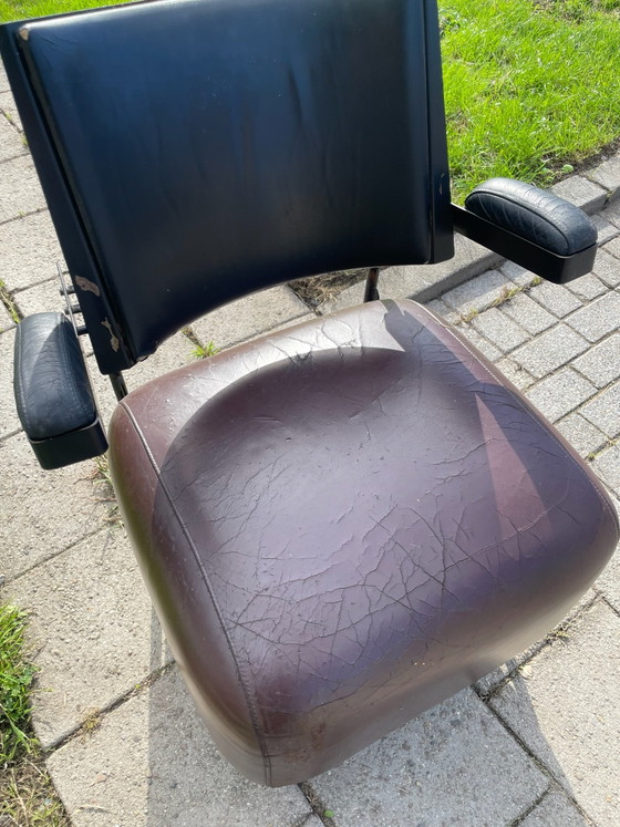 Vintage Oscar fauteuils ,inno interior – Leer, Metaal (photo 2 of 5)