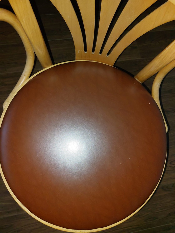 Image 1 of Sedia da scrivania del capitano in legno grezzo