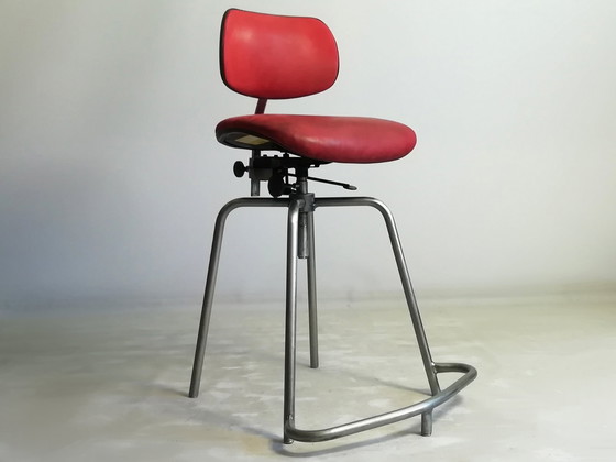 Image 1 of Egon Eiermann Orchestra-Bass-Chair Wilde & Spieth Architect's Chair XL Leather