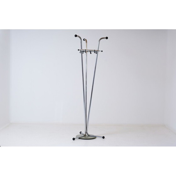 Image 1 of Vintage coat rack chrome tube 1940 