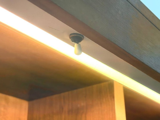 Image 1 of Woonkamermeubel uit het midden van de 20e eeuw, gemaakt van teakhout, Zwitserland, jaren 60.