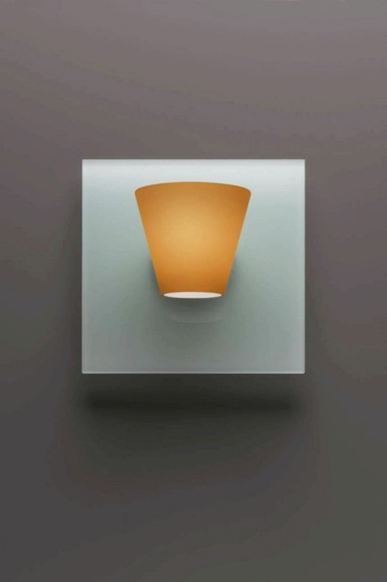 Foscarini Quadro, Wandleuchten, Glas, Metall, Transparent, Modern (Foto 2 von 8)