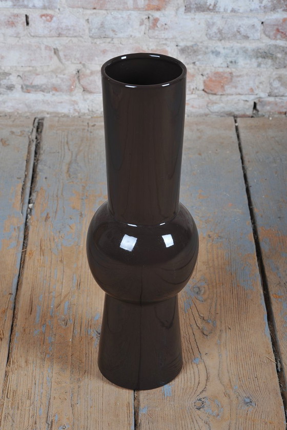 Original Mid-Century Vase, Ceramic, Well-Preserved Condition, Czech, 1960s (photo 9 of 9)