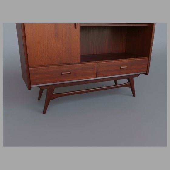 Image 1 of Alacena de teca Mid-Century "Romus" - Louis van Teeffelen para Wébé años 60