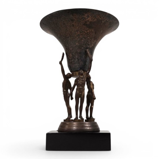 Image 1 of Art Deco Sculpture Centerpiece, 1930