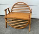 Design Bench by Jansen Furniture - Walnut - For Indoor Use