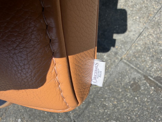 Image 1 of 2x Jori Fellini relax Medi Mono-move Cognac leather pillow