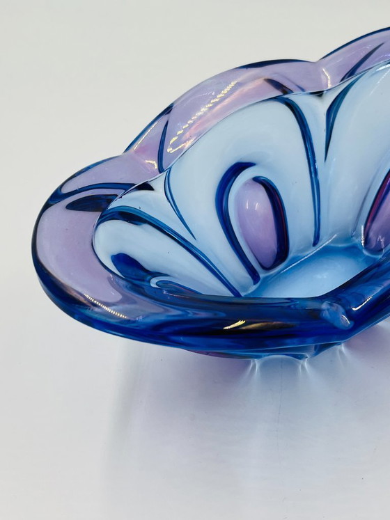 Image 1 of Taza de arte de cristal bohemio Chribska