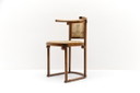 Set di 4 sedie a forma di pipistrello di Josef Hoffmann per Wittmann