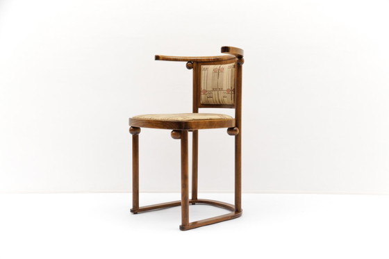 Image 1 of Ensemble de 4 chaises chauve-souris de Josef Hoffmann pour Wittmann