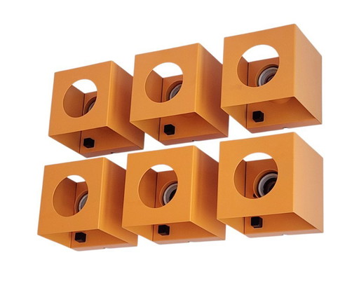 6x Philips cube wall lights