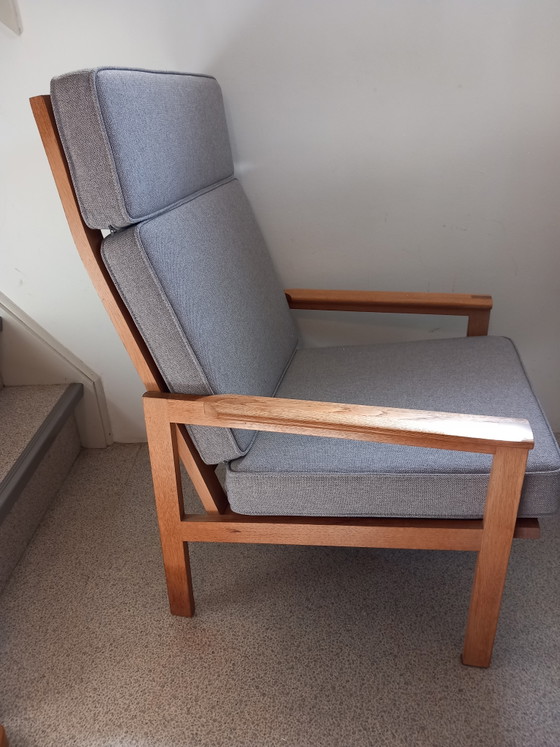 Image 1 of Illum Wikkelsø Capella vintage design fauteuil voor Niels Eilersen 60's 