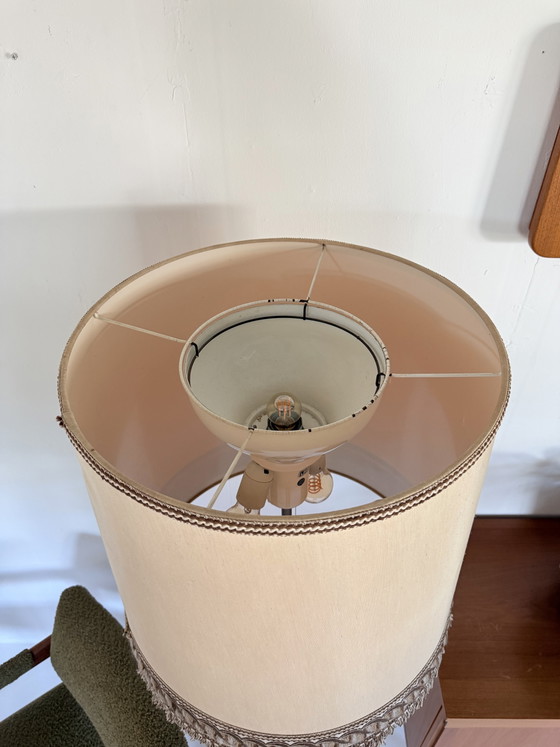 Image 1 of Vintage XL Keramieken Bubble Vloerlamp, Kaiser Leuchte ‘60