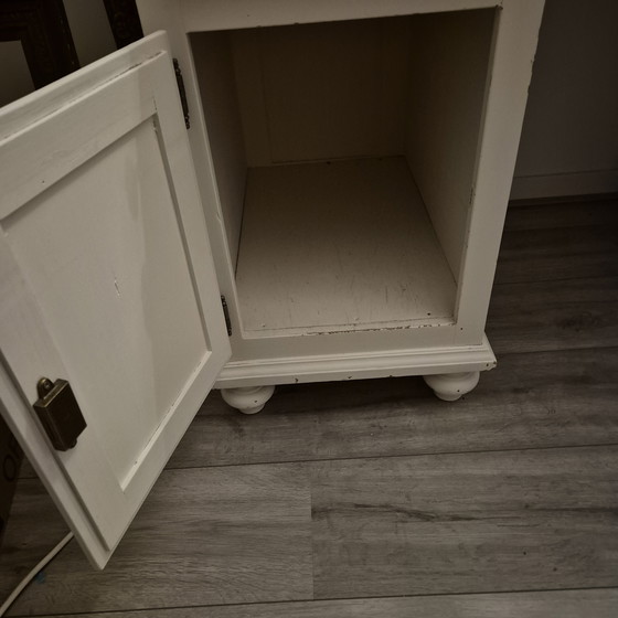 Image 1 of Secreter/escritorio blanco antiguo