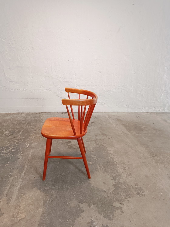 Image 1 of Vintage Florida Florett spijlenstoel