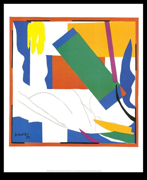 Matisse, Henri - Erinnerung an Ozeanien - Kunstdruck