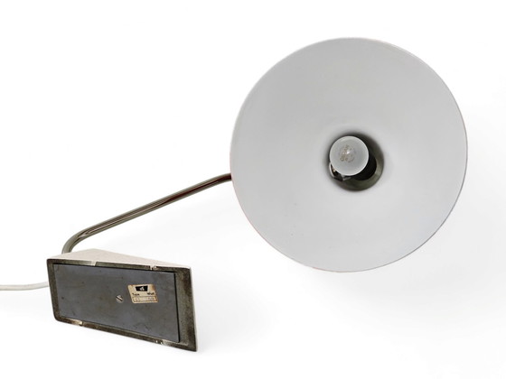 Table lamp / Desk lamp, SIS Modell 63, Mid-Century – Metal, Chrome (photo 8 of 11)