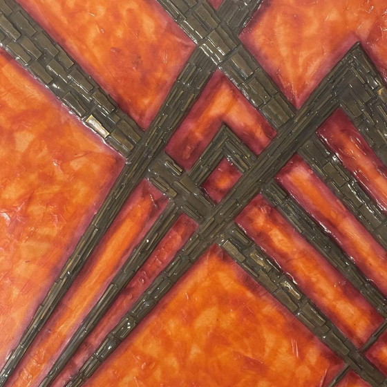 Antonio Secci, Composition abstraite brutaliste, Techniques mixtes sur panneau, 1969 – Peintures et dessins (photo 3 of 10)