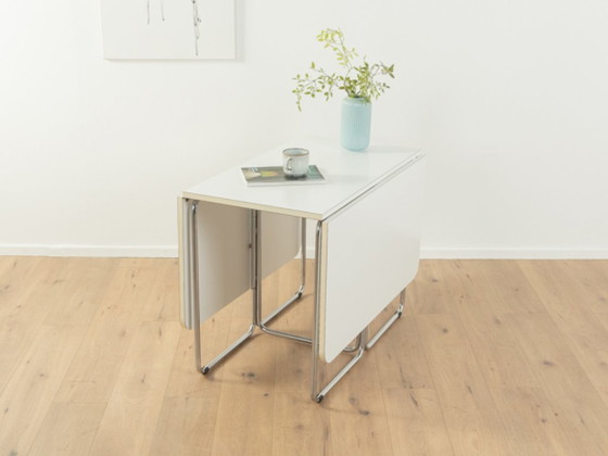 1970s Folding Table, Christian Taube, Läsko – Dining tables, Metal, Chrome (photo 17 of 18)
