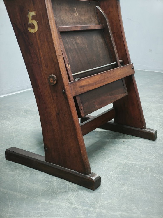 Image 1 of Rara poltrona da cinema Art Déco ceca degli anni '20 in stile Thonet.