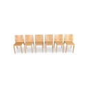 Set van 6 Laleggera stoelen 301 Alias ​​​​Ricardo Blumer stapelstoel