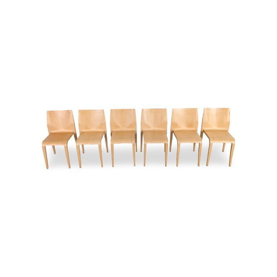 Image 1 of Set van 6 Laleggera stoelen 301 Alias ​​​​Ricardo Blumer stapelstoel