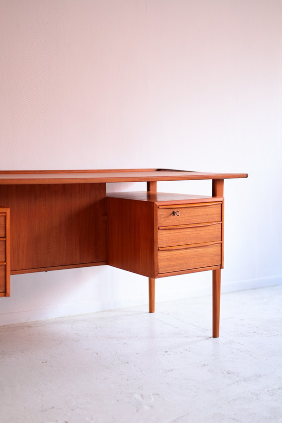 Bureau Peter Lovig Nielsen Jaren 60/70 – Hedensted Møbelfabrik, Wood (photo 3 of 7)