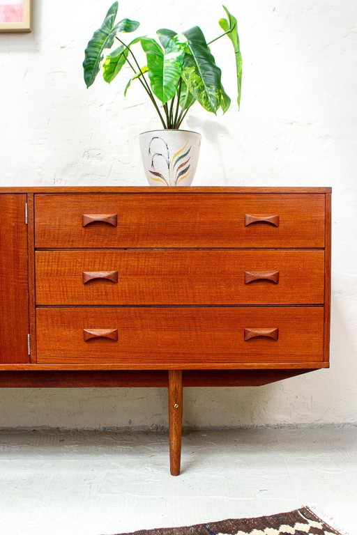 Vintage teak sideboard chest of drawers Fristho Modulus Danish 60s