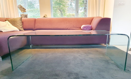 Table basse en verre FIAM Italia 'Ponte'