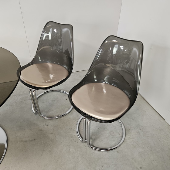 Image 1 of Vintage Space Age dining set seventies