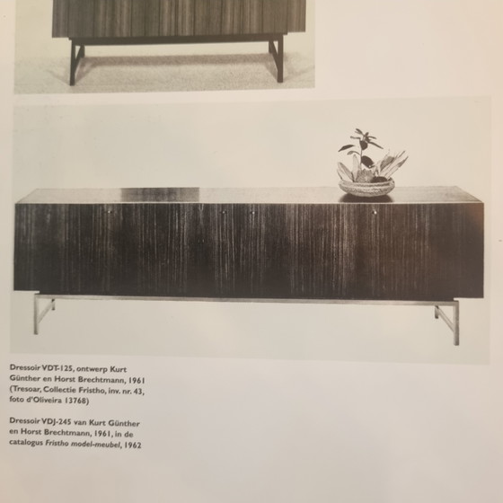 Credenza extra large super elegante in palissandro VDJ-245 Fristho Franeker, 1960 – Credenze, Chrome, Wood (photo 13 of 15)
