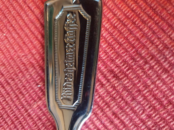 Originele Rüdesheimer Koffielepels, WMF, Tafelaccessoires, Roestvrij staal, Zilver (foto 2 van 5)