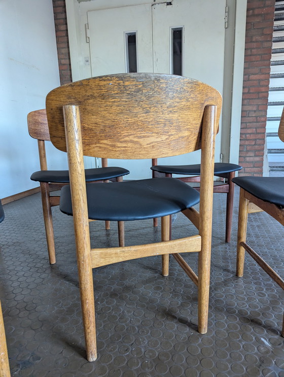 Image 1 of Set 6x vintage Børge Mogensen- Søborg Møbelfabrik