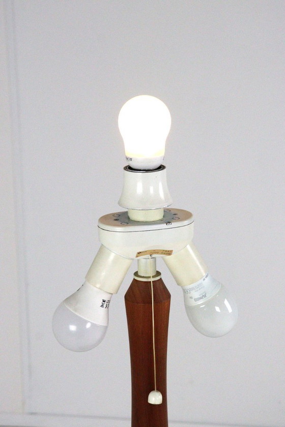 Image 1 of Lampada da tavolo grande Domus vintage in teak