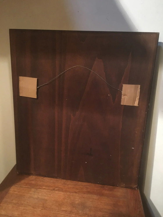 Espejo negro y blanco roto 79x69cm – Madera (photo 6 of 8)