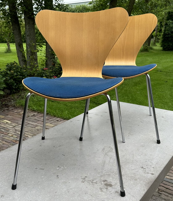 Image 1 of Sedie Fritz Hanzen di Arne Jacobsen 4x