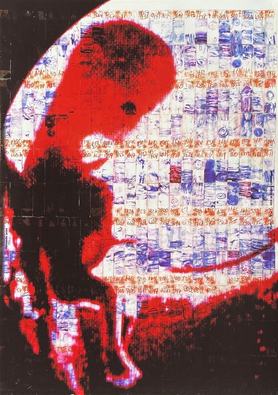Image 1 of Fernando ARIAS Imagenes contra el sida original poster 1994