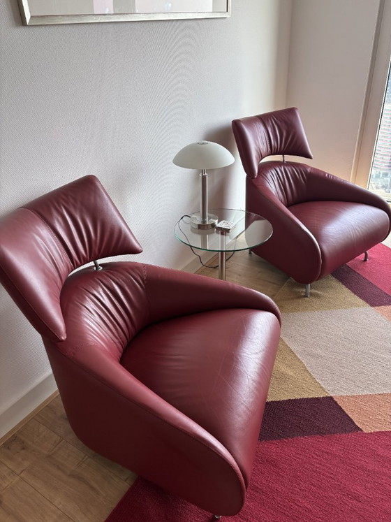 Image 1 of Set Van Twee Leolux Solymi Fauteuils
