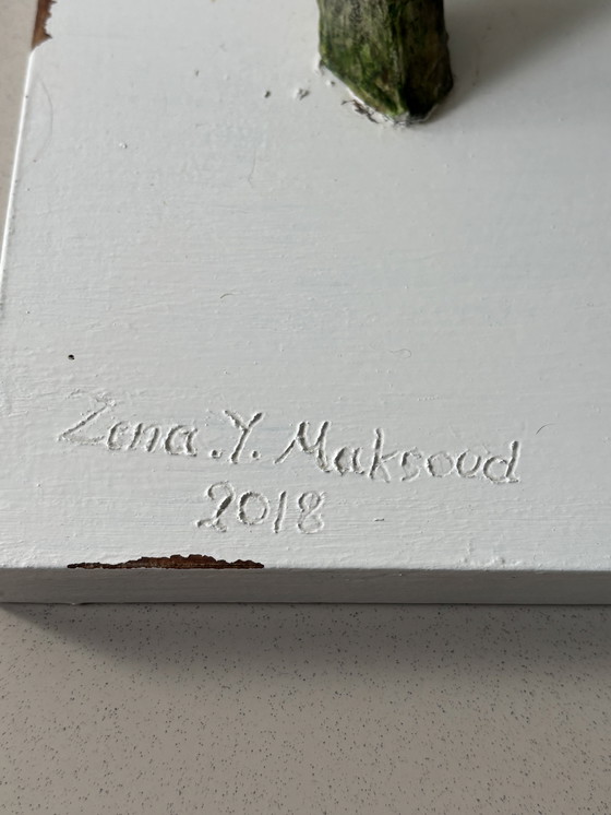 Image 1 of "La donna" scultura firmata Yazan Maksoud