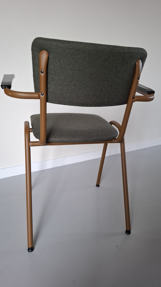 Image 1 of 6 sedie da pranzo verde oliva