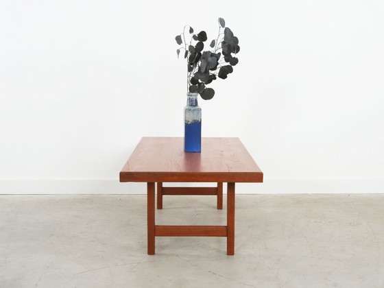 Image 1 of Teakhouten salontafel, Deens design, jaren 70, productie: Denemarken
