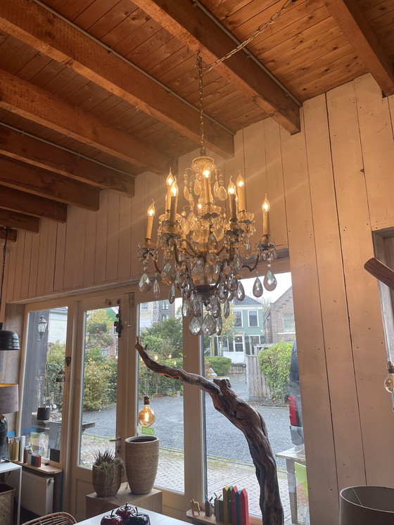 Image 1 of Beautiful glass chandelier