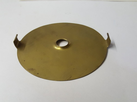 Image 1 of Brass candlestick, unique, wrought iron - hammered, 1940-44